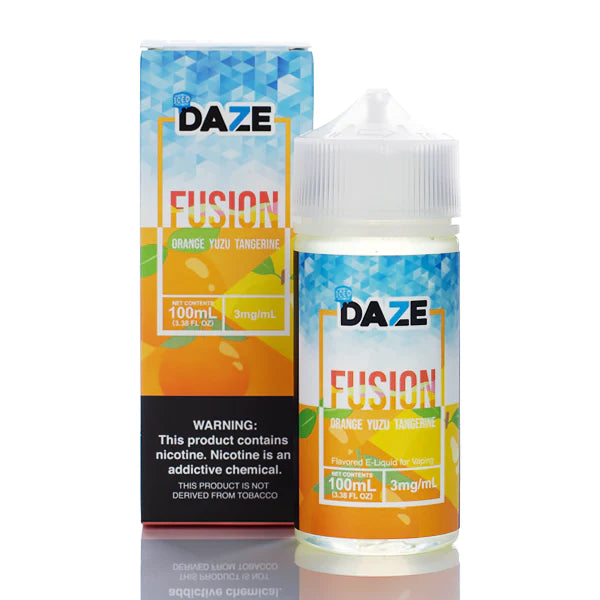 ICED ORANGE YUZU TANGERINE - 7 DAZE FUSION - 100ML