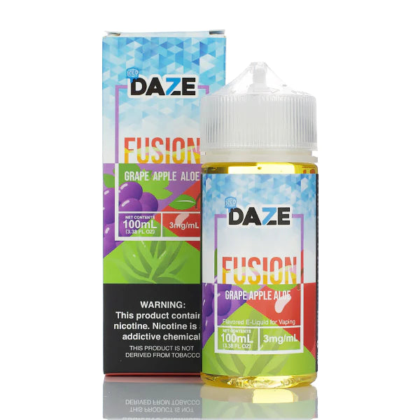 ICED GRAPE APPLE ALOE - 7 DAZE FUSION - 100ML