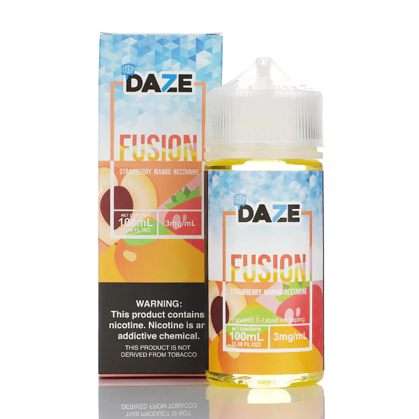 ICED STRAWBERRY MANGO NECTARINE - 7 DAZE FUSION - 100ML
