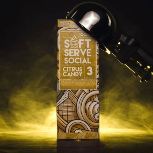 SOFT SERVE SOCIAL - CITRUS CANDY E-LIQUID 100ML - THE VAPE SITE