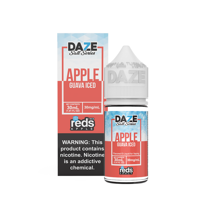 ICED GUAVA RED'S APPLE ICED - 7 DAZE SALT - 30ML