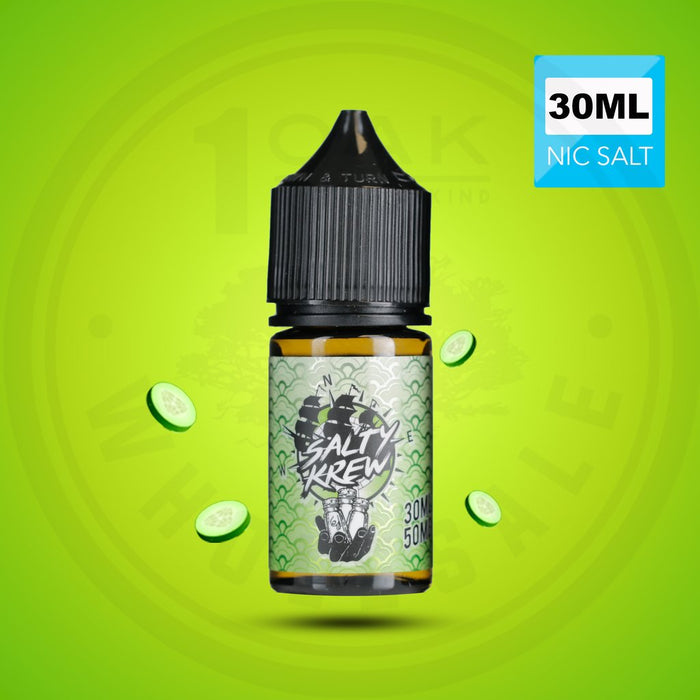 SALTY KREW SALT E-LIQUID - CUCUMBER BREEZE 30ML - THE VAPE SITE