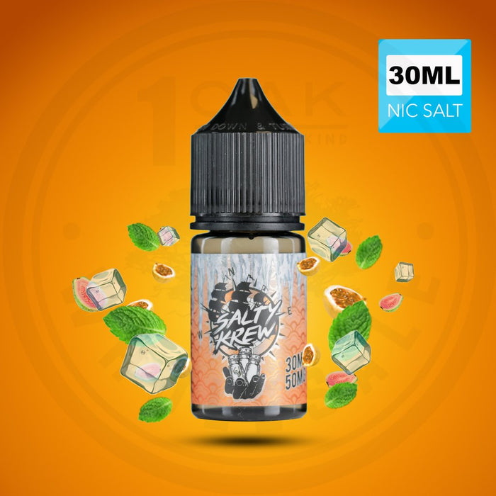 SALTY KREW SALT E-LIQUID - PEG LEG POG ICE 30ML - THE VAPE SITE