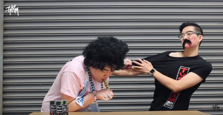 FUNNY VIDEOS - Vape safety, do not kill your boyfriend. (TRY TO STOP LAUGHING)