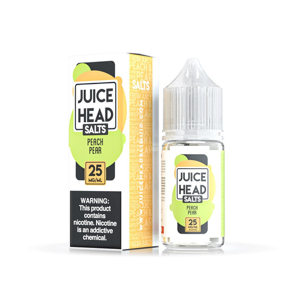 PEACH PEAR SALTS - JUICE HEAD E-LIQUID - 30ML