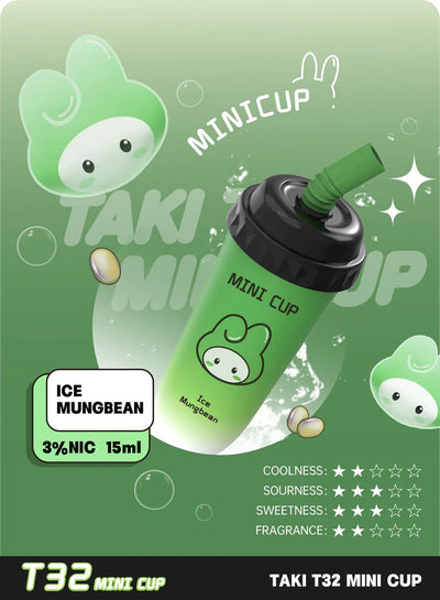 TAKI-VEEX T32 KAWAII Disposable vape- Mini cup- 15ml-6000puffs