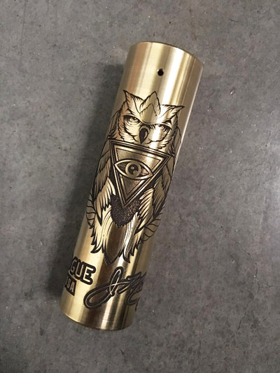 Rogue--- Three Eyes Owl by J. MARK DESIGNS - THE VAPE SITE