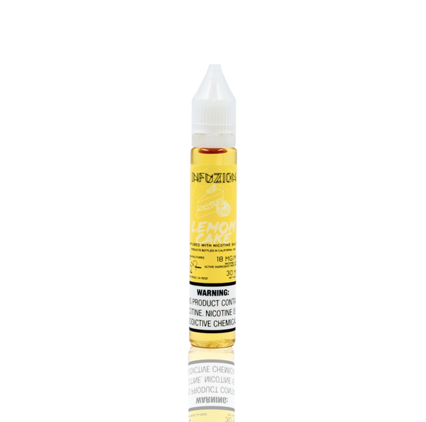 INFUZION SALT E-LIQUID - LEMON CAKE 30ML - THE VAPE SITE