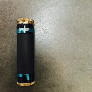 AVID LYFE - ABLE COMPETITION MOD - SHINY TEAL SPLATTER  ALUMINUM - THE VAPE SITE