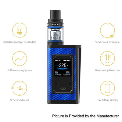 SMOK - MAJESTY 225W TC AND TFV8 X-BABY FULL KIT - THE VAPE SITE