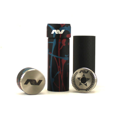 AVID LYFE - ABLE COMPETITION MOD - RED/BLUE SPLATTER - THE VAPE SITE