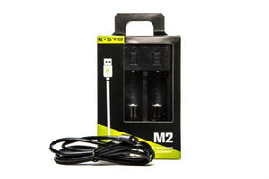 ESYB M2 2-BAY USB BATTERY CHARGER