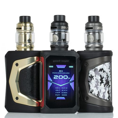 GEEK VAPE AEGIS X ZEUS 200W STARTER KIT - THE VAPE SITE